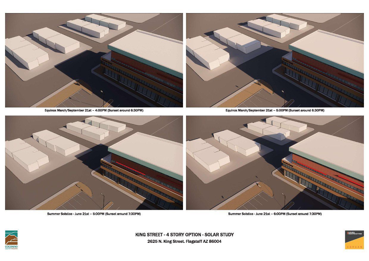 County HHS 4 Story Solar Study